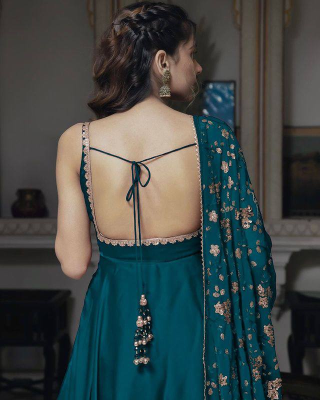 TEAL SANA SILK