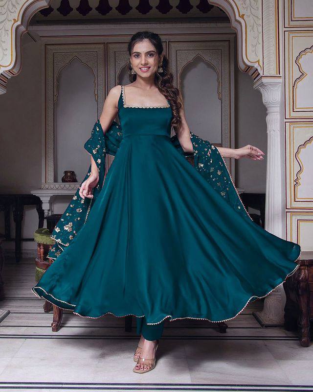 TEAL SANA SILK