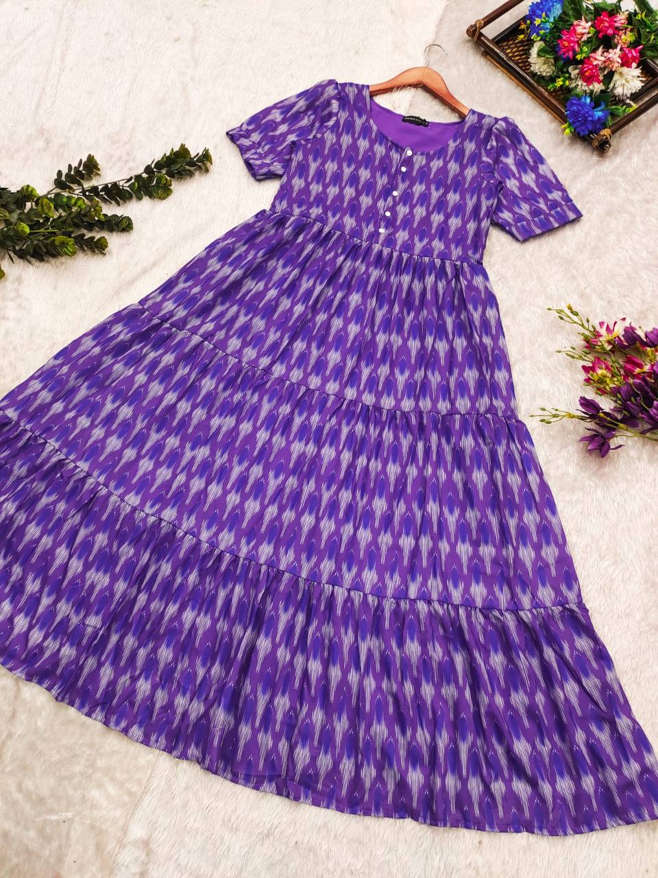 VIOLETY IKKAT
